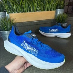 Hoka One One Mach 6 Blue White 1147790ECC Men’s Size 11.5D Wide Retail $165